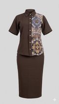 Vintage/Crepe Female Corporate Set