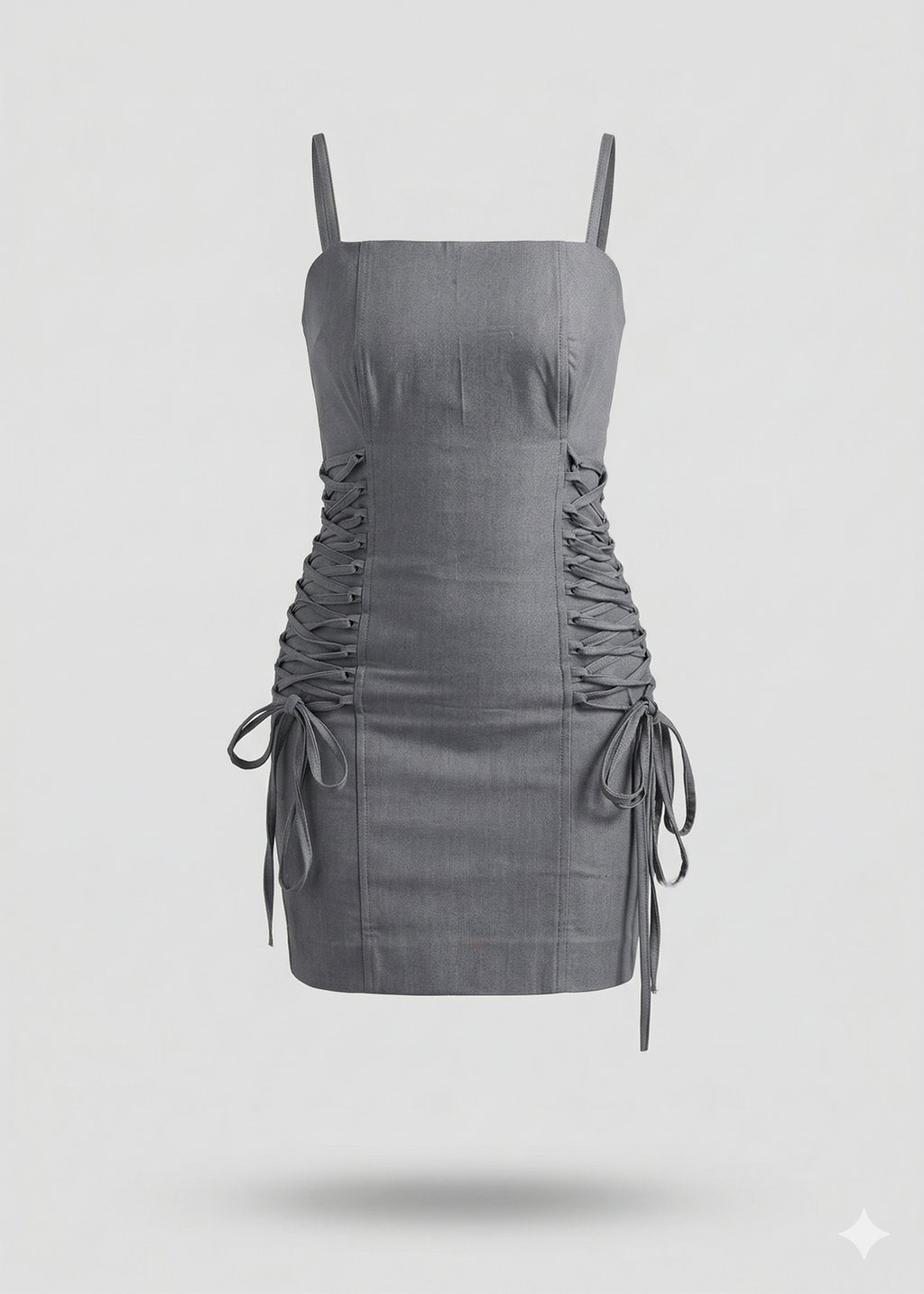 Adire Wrap Mini Dress