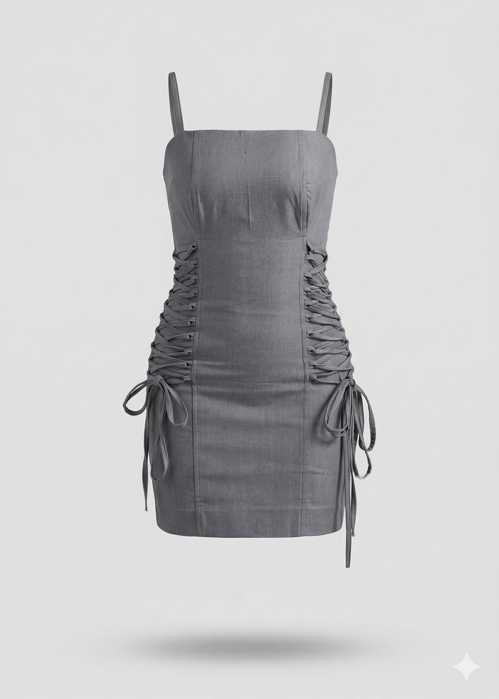 Adire Wrap Mini Dress
