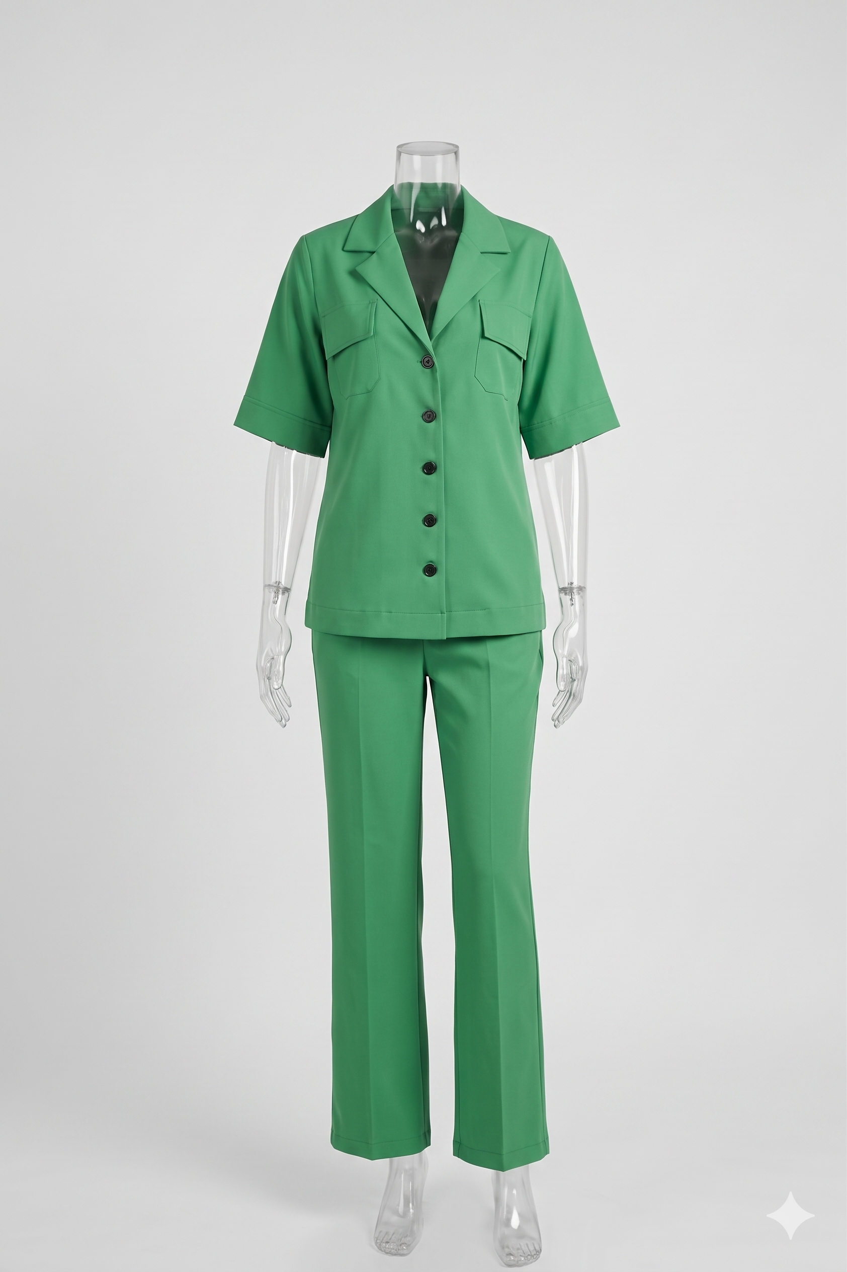 Emerald Green Utility Co-ord Trouser Set