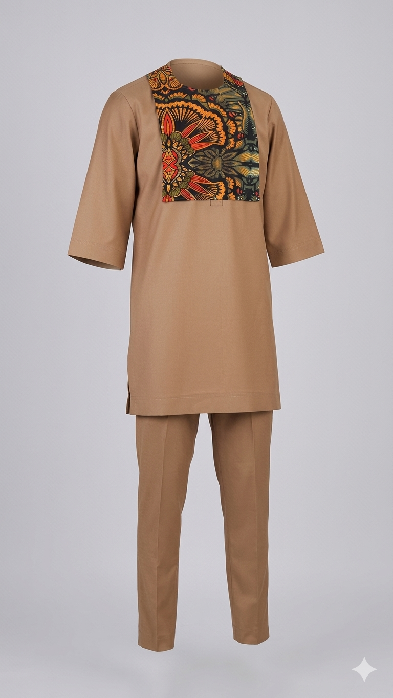 Detachable-Panel Men's Senator Set