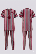 Men's Multistripe Aso-Oke